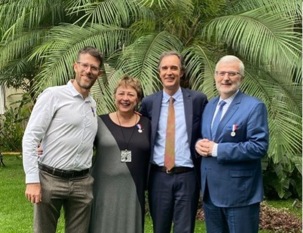 Coordenadora da SPPU é condecorada novamente pelo governo francês.