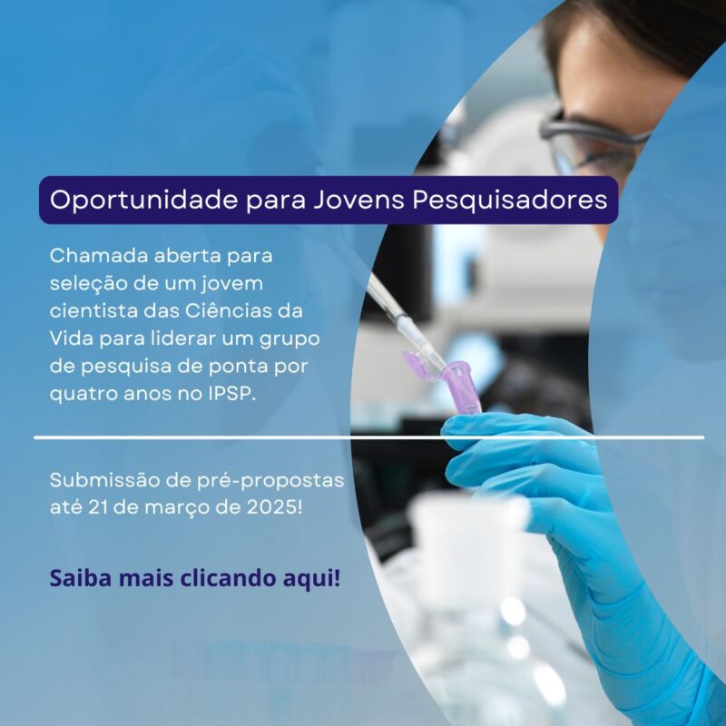 Oportunidade no Institut Pasteur de São Paulo: Chamada aberta para jovens pesquisadores